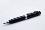 Usb długopis ze wskaźnikiem laserowym - Czarny